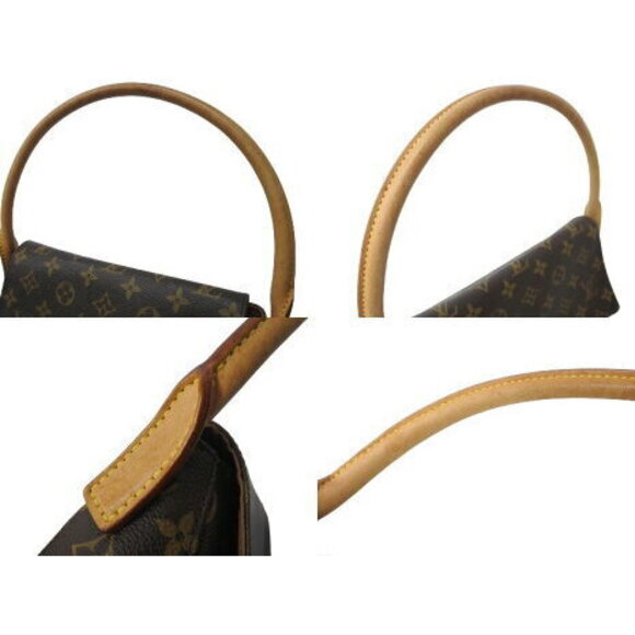 Louis Vuitton Monogram Looping One Shoulder Bag Brown Logo - Picture 6 of 8
